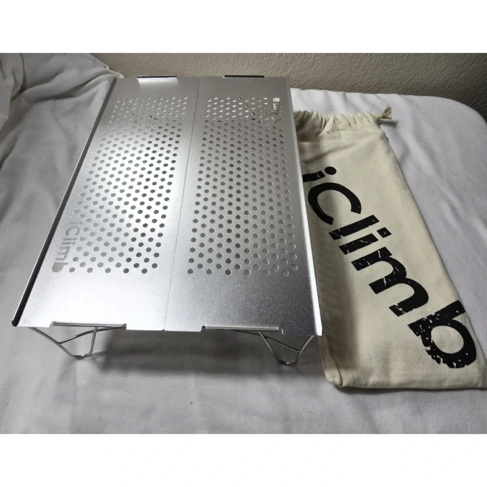 Mini Solo Folding Table Ultralight Compact For Backpacking Camping Hiking Beach